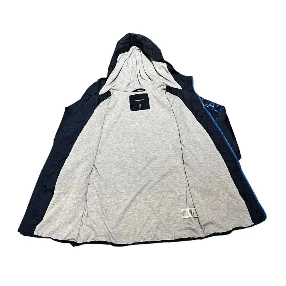 Calvin Klein Jeans Blue‎ Lightweight Jacket, Size YL, EUC